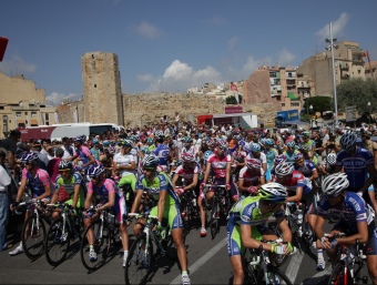 Tarragona va ser l'any passat la seu de l'inici d'una etapa de la Vuelta a Espanya.  JUDIT FERNÀNDEZ