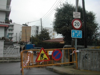 Els treballs per ara no afecten al trànsit i s'han començat a la part baixa, a tocar de l'N-II. E.F