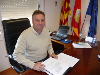 Jaume Borrell, alcalde i candidat de CiU a les eleccions municipals
