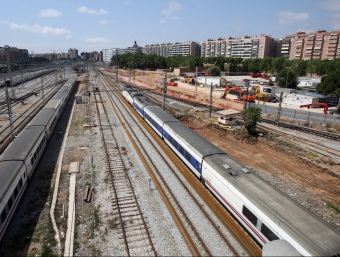 El tren que va sortir de Sant Celoni no va arribar a Sant Andreu Comtal O. D