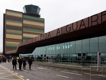L'aeroport Alguaire ha marcat un nou rècord de passatgers ARXIU