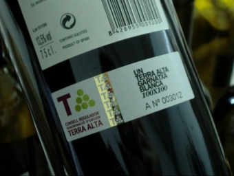 La DO Terra Alta ha creat un distintiu pels vins elaborats amb garnatxa blanca. EL PUNT