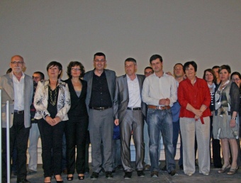 Imatge del conjunt de la candidatura del Bloc a les eleccions municipals 2011. CEDIDA