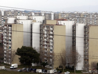 Els característics blocs d'habitatges de Badia del Vallès ORIOL DURAN