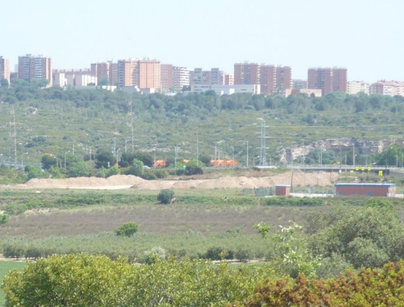 Les obres a l'alçada del peatge de l'AP-7 a Tarragona ja són ben visibles Ò. Palau