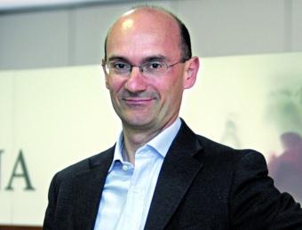 Paolo Ongari, un milanès que dirigeix la firma Nestlé Purina Petcare España.  JUANMA RAMOS