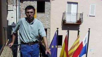 Carles Arnau, l'any 2002 a l'Ajuntament. Albert Vilar