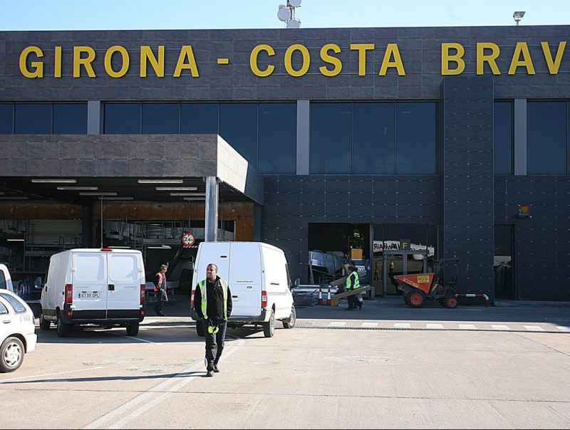 L'aeroport de Girona-Costa Brava s'ha convertit en un dels temes cabdals de l'actualitat gironina. MANEL LLADÓ