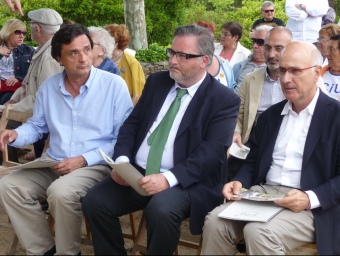 D'esquerra a dreta, Benet Maimí, Antoni Valls i Josep Antoni Duran i Lleida. T.M