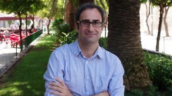 Jordi Sebastià és el candidat del Bloc Compromís per Burjassot a l'alcaldia. ESCORCOLL