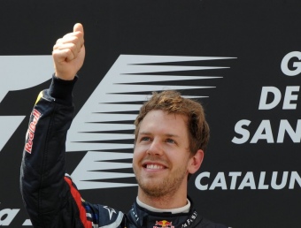 Vettel celebra la seva victòria REUTERS