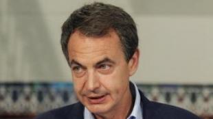 El president espanyol, José Luis Rodríguez Zapatero, avui a Madrid CARLOS MADRID / EFE