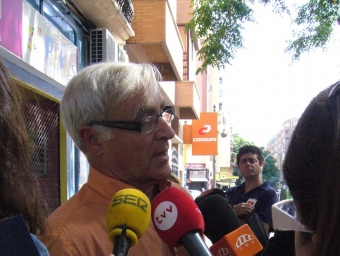 El candidat de Compromís a l'alcaldia de València, Joan Ribó, formació que aconsegueix entrar per primera vegada al consistori REDACCIÓ