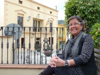 La candidata guanyadora de CiU a l'Ajuntament de Cabrils, Lina Morales GERARD ARIÑO
