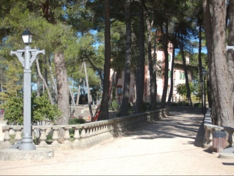 Entrada al parc de Vila Rosario, seu del Museu Valencià del Paper i de L'Espardenya. B.SILVESTRE