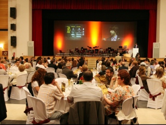 Una imatge de la Nit de Premis de Valls de l'any passat al Centre Cultural. OLIVIA MOLET