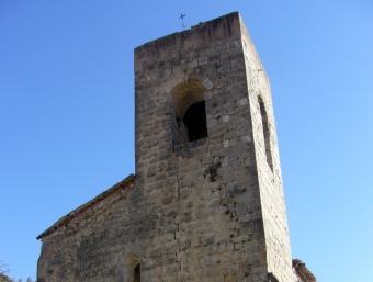 Sant Andreu de Lliurona, un dels temples referenciats en el llibre. R. ESTÉBAN