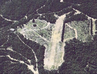 Vista general de l'àrea on es farà el miniaeròdrom de Llauró.