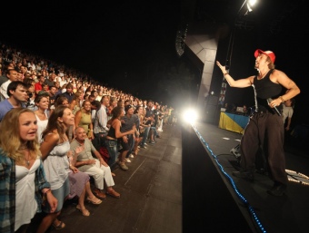 Actuació de Macaco al festival de Cap Roig l'agost del 2010 MARTÍ E. BERENGUER