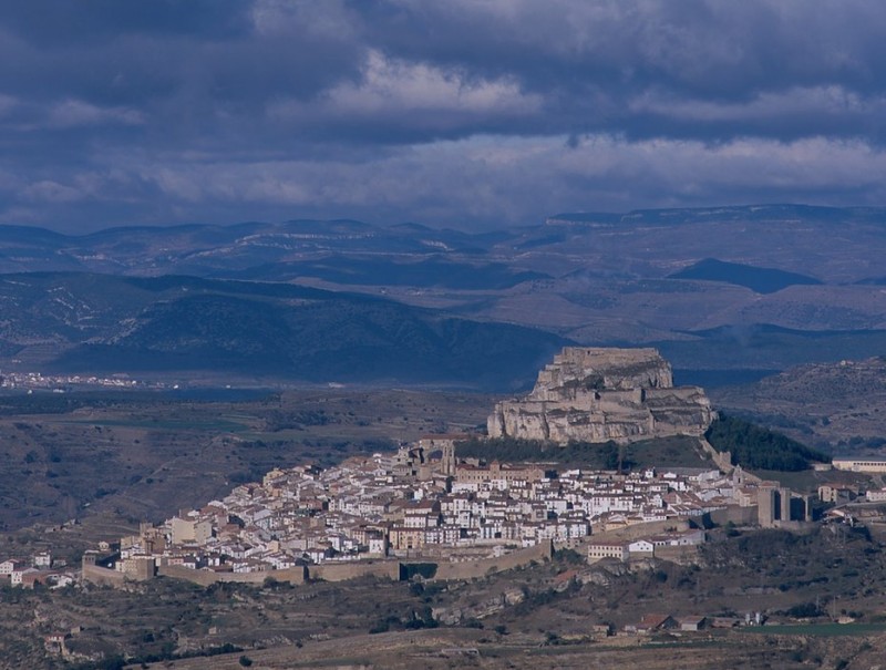 Panoràmica general de la vila de Morella. ARXIU