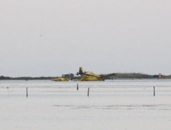 L'avioneta s'ha estavellat a la zona de la Punta del Fangar ANNA MAYOR / ACN