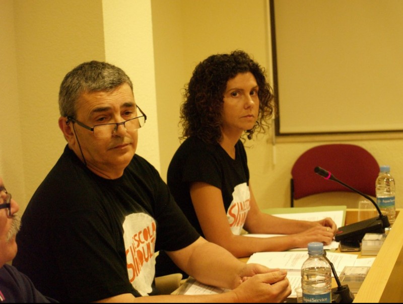 Isabel Martín i Pepe Val són els regidors de Compromís a l'Ajuntament. ESCORCOLL