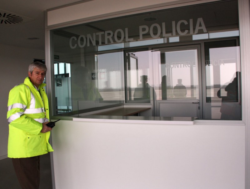 L'aeroport de Lleida-Alguaire ja disposa de punts de control de passatgers ACN