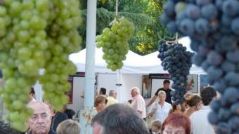 La Festa de la Verema ofereix una llarga mostra de vins i productes del camp de tota la comarca.  AJUNTAMENT DE L'ESPLUGA DE FRANCOLÍ