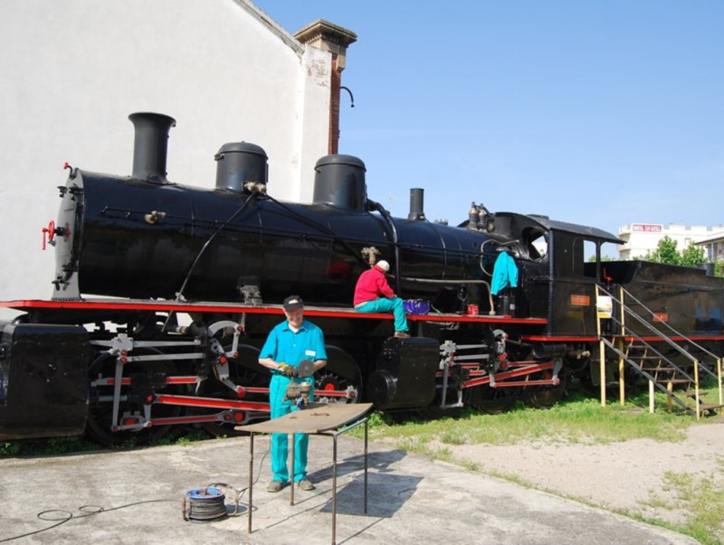 Els delegats visitaran demà el Museu del Ferrocarril. L.M