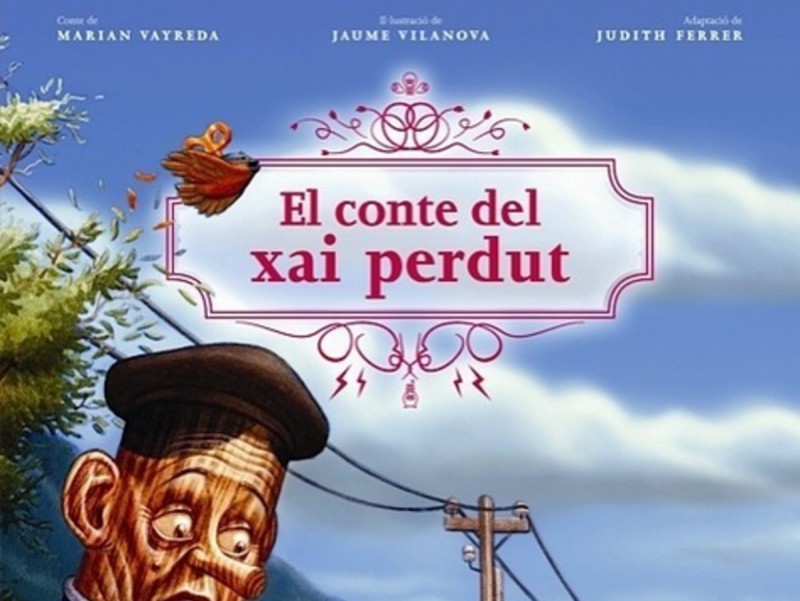 La portada del conte il·lustrat que es presenta poc abans dels dies de la Fira de Sant Lluc d'Olot. EL PUNT