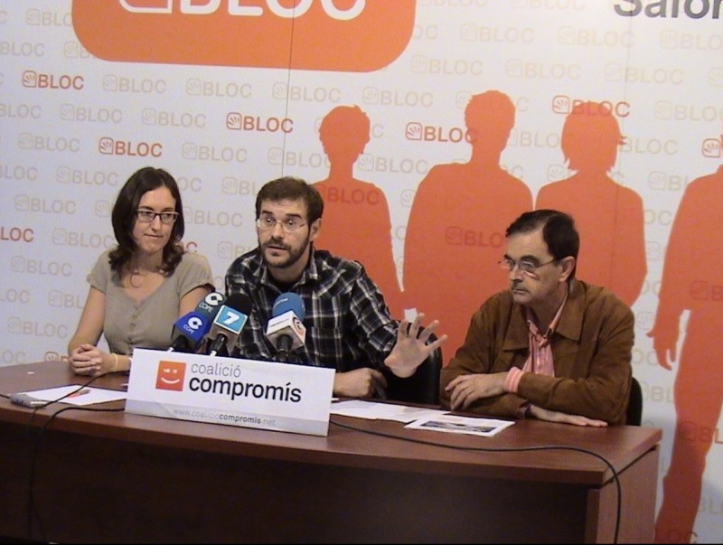 Jordi Puig, Suni Vidal i Jesús Romero expliquen la realitat econòmica municipal. CEDIDA
