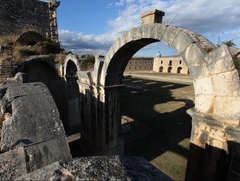 Una imatge d'arxiu de la fortalesa de Sant Ferran de Figueres, que ha d'acollir el museu militar. LLUÍS SERRAT