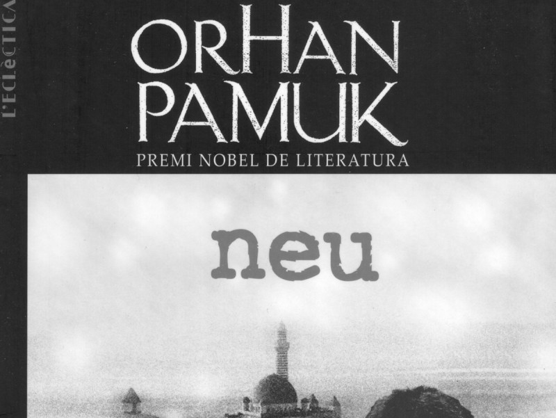 Coberta del llibre d'Orhan Pamuk. ESCORCOLL
