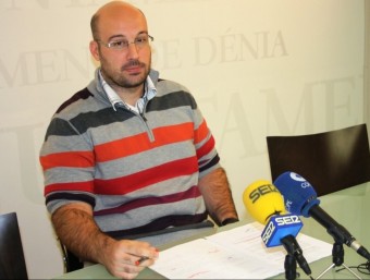 Josep Crespo és el síndic portaveu del Bloc Compromís a l'Ajuntament. C.MARTÍNEZ