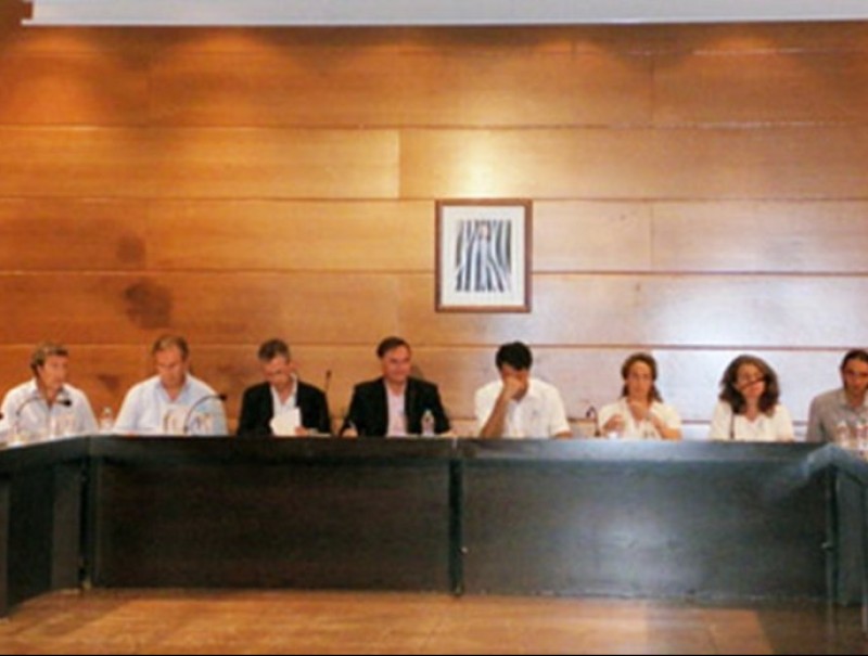 Imatge del conjunt de regidors que configuren el plenari de la localitat. CEDIDA