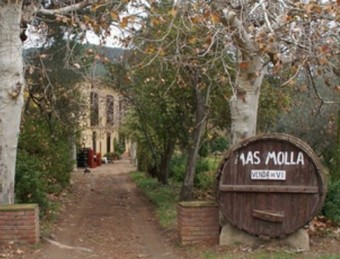 El mas Molla de Calonge , un dels catorze masos de Calonge i Vall-llobrega que demanaven crear la zona etnològica d'interès nacional. A.V