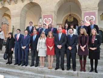 Alcaldes que componen el conjunt de ciutats patrimoni de la humanitat de l'Estat espanyol. CEDIDA