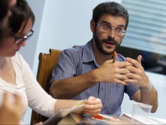 Jordi Puig és el síndic portaveu de Compromís a Ròtova. EL PUNT AVUI