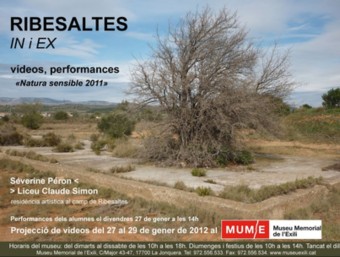 Cartell que anuncia els actes sobre el treball dels alumnes nord-catalans