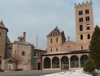 El Monestir de Ripoll acollirà al llarg del 2012 un centre d'interpretació d'aquest bé cultural. JORDI CASAS