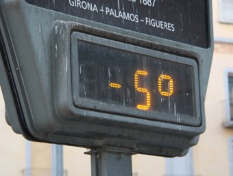 Temperatures de -5º a Girona aquest diumenge ACN