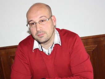 Josep Crespo és el regidor del Bloc - Compromís. C. MARTÍNEZ