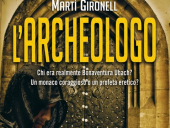 La portada de l'edició italiana de L'arqueòleg