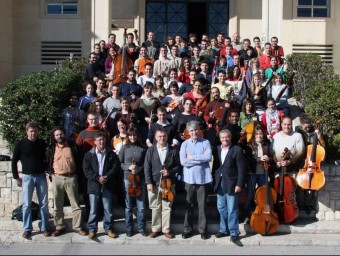 Components de l'Orquestra Simfònica del Conservatori d'Alacant. B. SILVESTRE