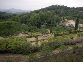 El cementiri de Roques Blanques, al terme del Papiol. GABRIEL MASSANA