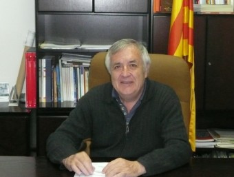 L'alcalde de Bolvir, Bartomeu Baqué, en una imatge del passat abril ARXIU