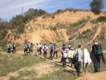 Participants d ela ruta de partges de Picassent. H. DORIA