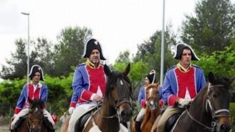 La recreació històrica teatralitzada de la Batalla del Bruc i la trobada de timbalers són dos dels moments més destacats de la festa. AJUNTAMENT DEL BRUC I MAPAMUNDI