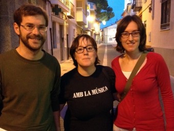 Jordi Puig, Nahiana Suñé i Suni Vidal.