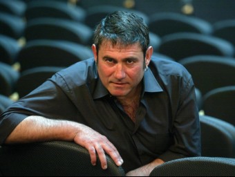 Sergi López, a la platea del Teatre Poliorama, el 2010.  QUIM PUIG